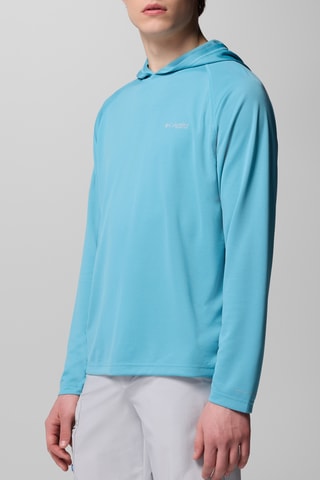 Sweater met Capuchon Solar Stream™ - Turquoise