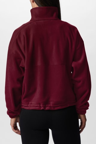 Fleece Sweater Brushy Bay™ - Bordeauxrood