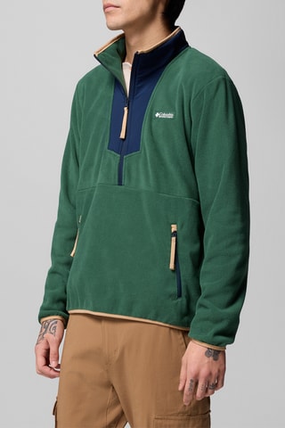 Fleece Sweater Sequoia Grove™ - Donkergroen