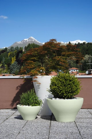 Pot de fleurs Ming - Vert sauge