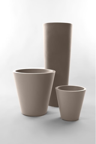 Pot de fleurs Newpot - Gris colombe