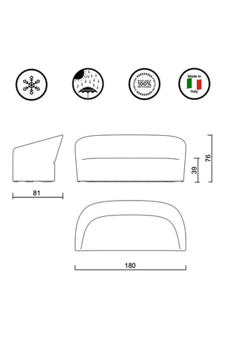 Sofá Pine Beach - Beige