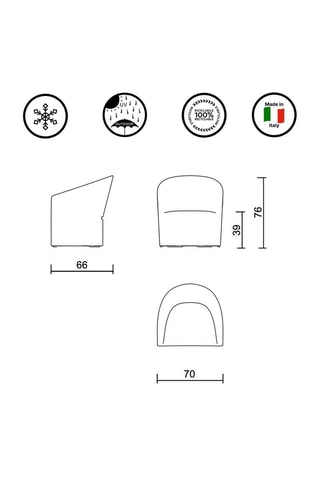 Sillón Pine Beach - Beige