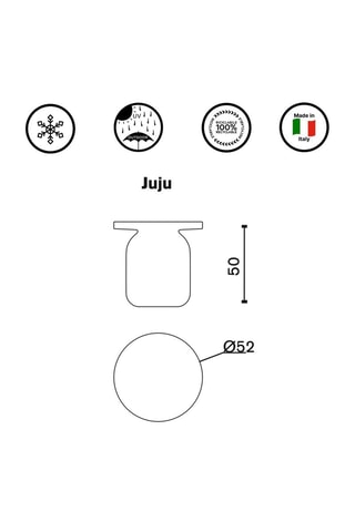 Table de jardin Juju - Beige - Garth Roberts