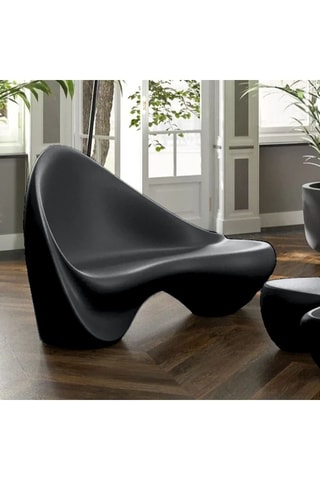 Sofá de jardín Ripple - Antracita - 2 plazas