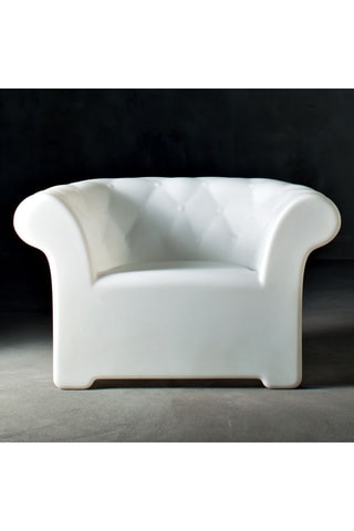 Fauteuil de jardin Sirchester - Blanc