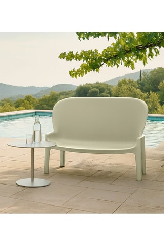 Sofá de jardín Balzac - Crudo - 2 plazas