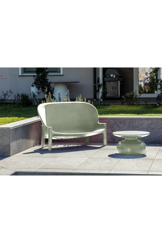 Sofá de jardín Balzac - Verde agua - 2 plazas