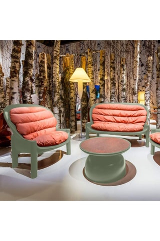 Sofá de jardín Balzac - Verde agua - 2 plazas