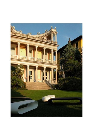 Banc de jardin Loop - Blanc - Christophe Pillet