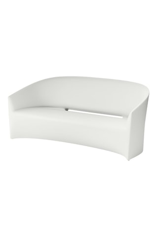 Sofá de jardín Pinebeach - Blanco - 3 plazas