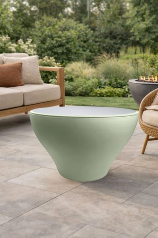 Table basse de jardin Drum - 80 x 50 x 80 cm