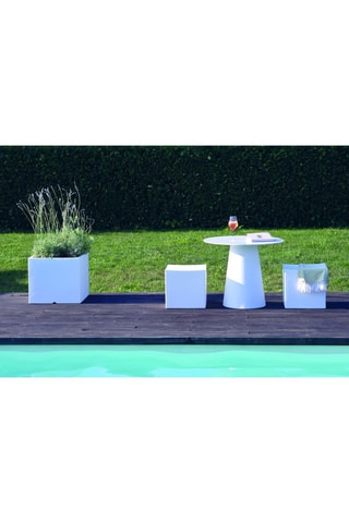 Tabouret de jardin Lounge - 37 x 36 x 37 cm