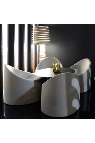 Sillón de jardín Bay - Blanco