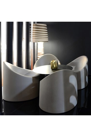 Sillón de jardín Bay - Blanco