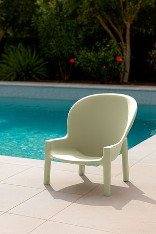 Fauteuil de jardin Balzac - Ecru