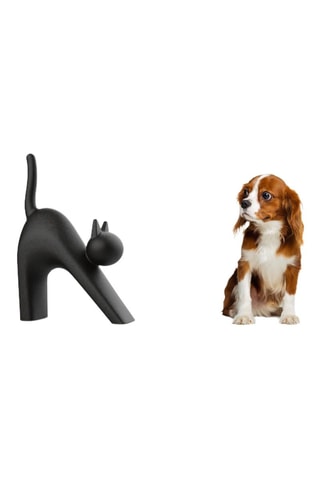 Estatuilla de jardín Gatt-one - 34 x 14 x 50 cm - Blanco