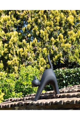 Estatuilla de jardín Gatt-one - 34 x 14 x 50 cm - Antracita