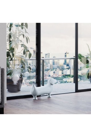 Estatuilla de jardín Otto - 17,5 x 66 x 38 cm - Blanco - Alessandra Baldereschi