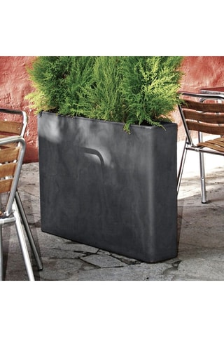 Vase Rectangular - Anthracite