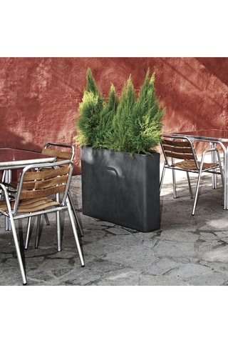 Vase Rectangular - Anthracite