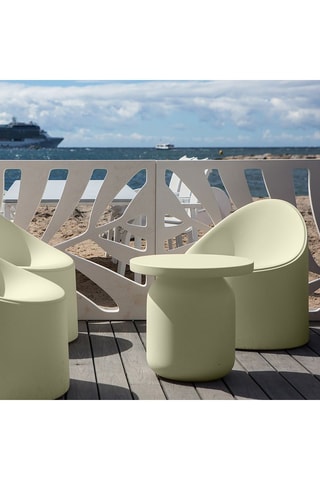 Sillón de jardín Bay - Crudo - Raffaella Mangiarotti