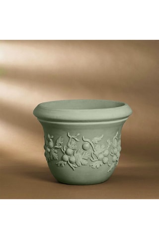 Pot de fleurs UVA Spina - 32 cm - Vert d’eau