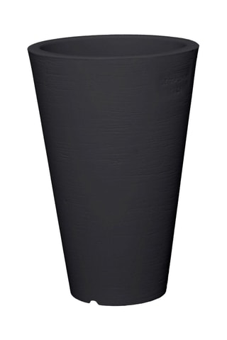Vase Liscio Siena - 40 x 40 x 60,5 cm - Anthracite