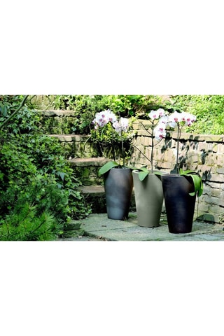 Vase Liscio Siena - 40 x 40 x 60,5 cm - Vert d’eau