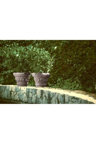 Pot de fleurs Limoni - 38 cm - Gris