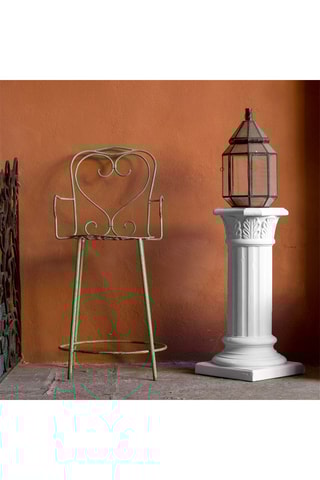 Columna Foglie - 75 cm - Blanco