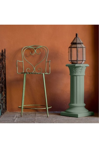 Columna Foglie - 75 cm - Gris