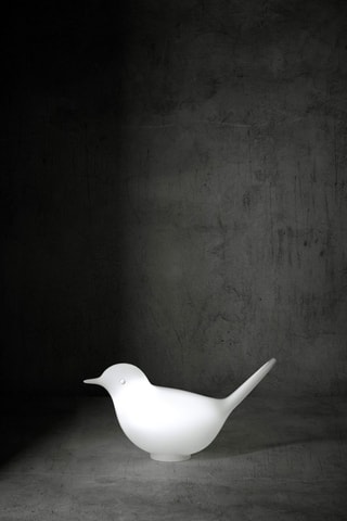 Lampe oiseau LED Pulcino - Blanc - Eero Aarnio