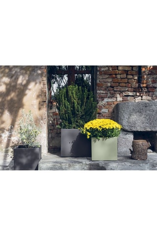 Vase Cubotti - 37 cm - Vert clair