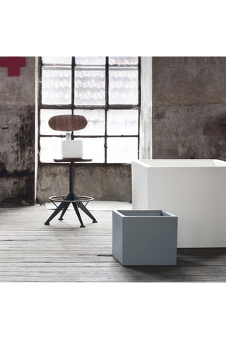 Vase Cubotti - 37 cm - Bleu marine