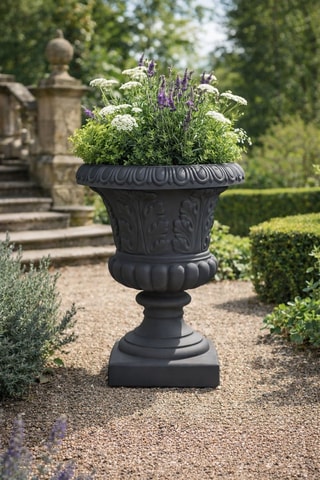 Pot de fleurs Folgliato - 60 cm - Anthracite