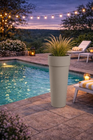Vase Marcantonio - 90 cm - Gris