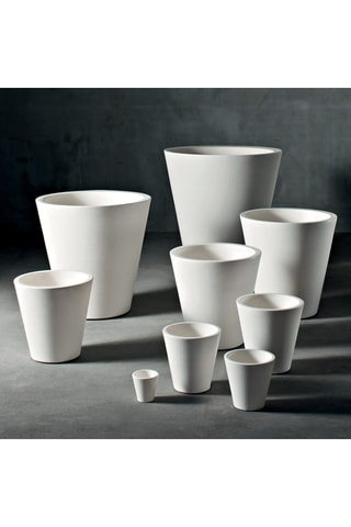 Vase Newpot - 50 cm - Blanc - Paolo Rizzatto