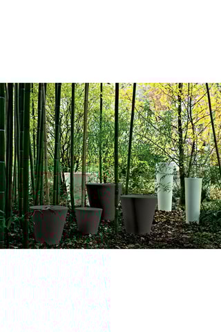 Vase Newpot - 50 cm - Anthracite - Paolo Rizzatto