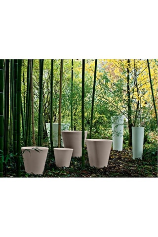 Vase Newpot - 50 cm - Gris clair - Paolo Rizzatto