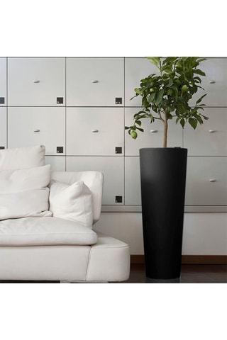 Vase Newpot - 35 cm - Gris foncé - Paolo Rizzatto