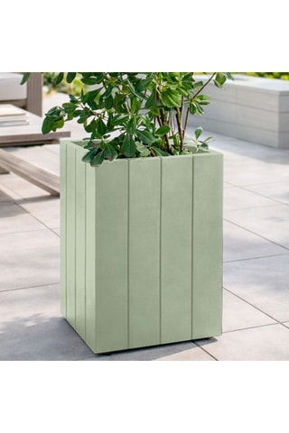 Pot de fleurs Fence - 60 cm - Vert clair - Raffaella Mangiarotti