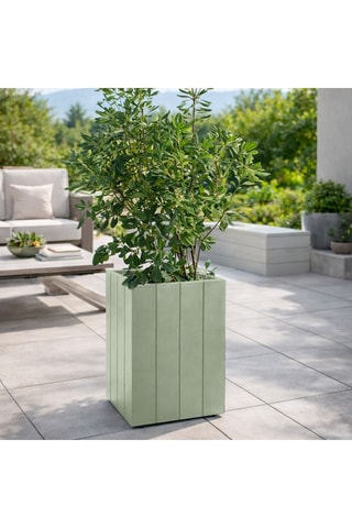 Pot de fleurs Fence - 60 cm - Vert clair - Raffaella Mangiarotti