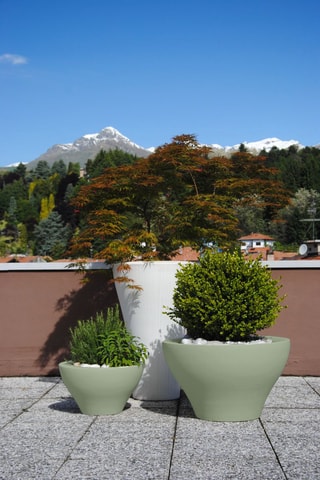 Pot de fleurs Ming - 33 cm - Vert - Rodolfo Dordoni