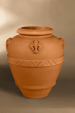 Pot de fleurs Orcio - 68 cm - Rouge brique