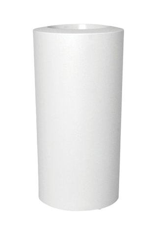 Vase Tubini - 46 x 46 x 90 cm - Blanc