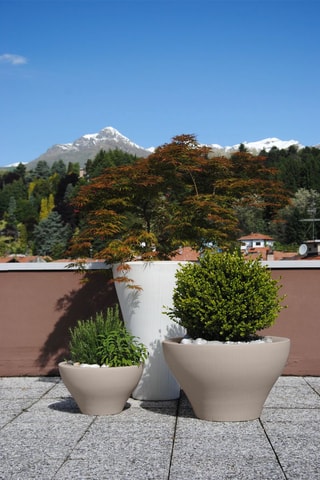 Pot de fleurs Ming - 50 cm - Beige - Rodolfo Dordoni