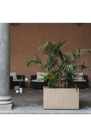 Pot de fleurs Fence - 60 cm - Beige - Raffaella Mangiarotti