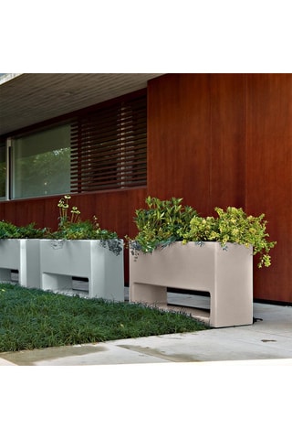 Jardinière Lluna - 110 × 40 × 65 cm - Taupe - Joan Gaspar