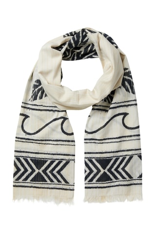 Écharpe - Cru e preto